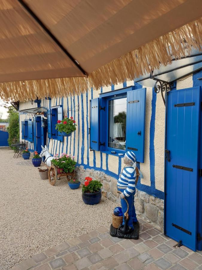 Le Paradis Bleu Bosville Exteriör bild